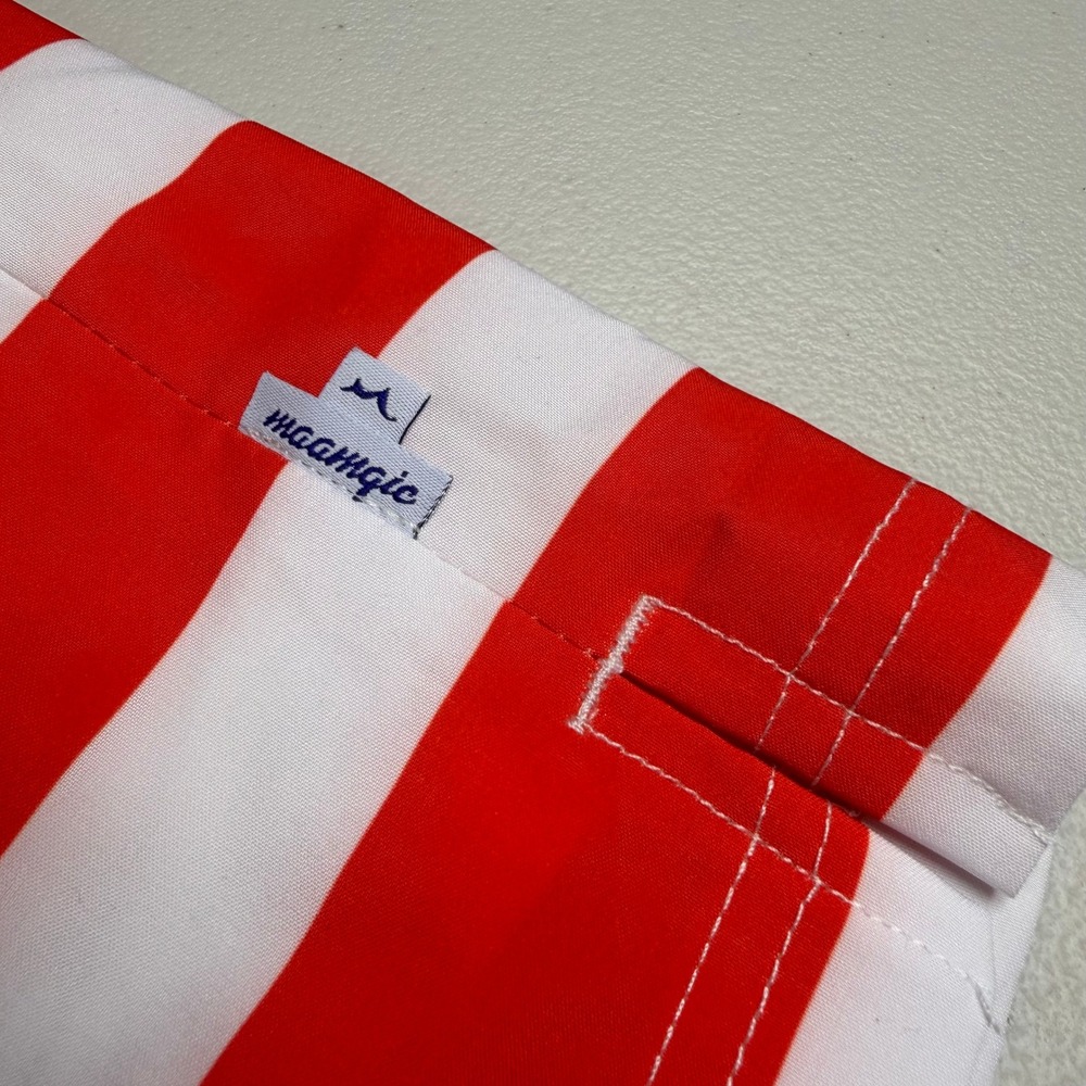Maamgic Mens XS American Flag Swim Trunks Stars Stripes Patriotic Board Shorts - Picture 9 of 12